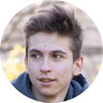 Boy in a cercle