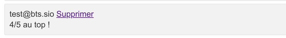 supprimer commentaire